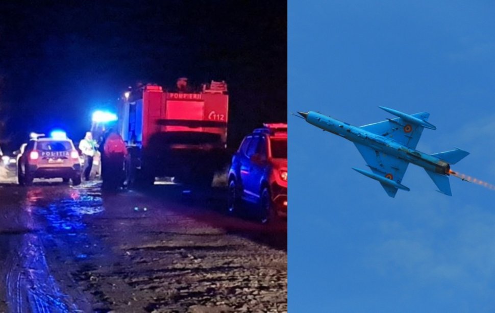 Un avion MiG 21 LanceR s-a prăbușit în judeţul Constanţa, după ce a decolat de la baza Mihail Kogălniceanu