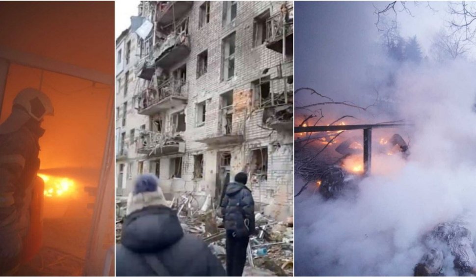 A şaptea zi de bombardamente | Războiul din Ucraina în imagini
