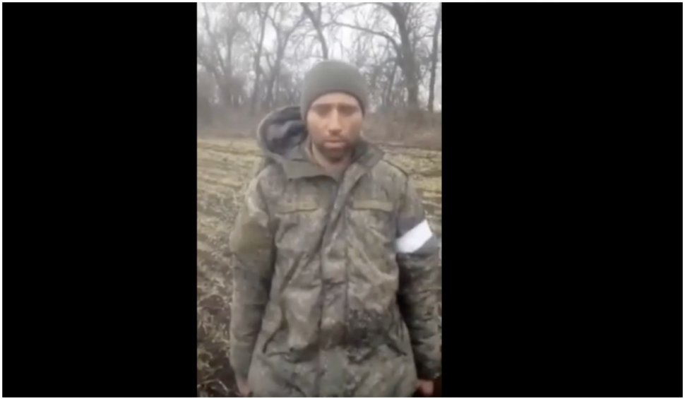 Maior rus capturat de forțele ucrainene: ”Ni s-a spus că până pe 2 sau 3 martie ne vom întoarce acasă”