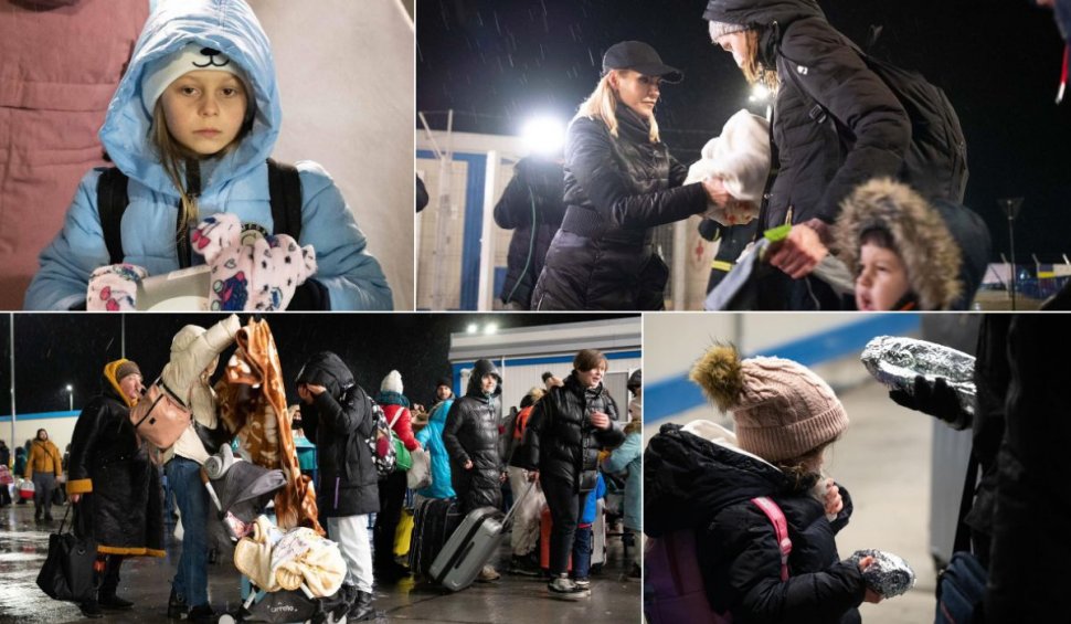 Gabriela Firea, printre refugiații ucraineni: ”Bebelușii în cărucioare și copiii erau uzi și înfrigurați”