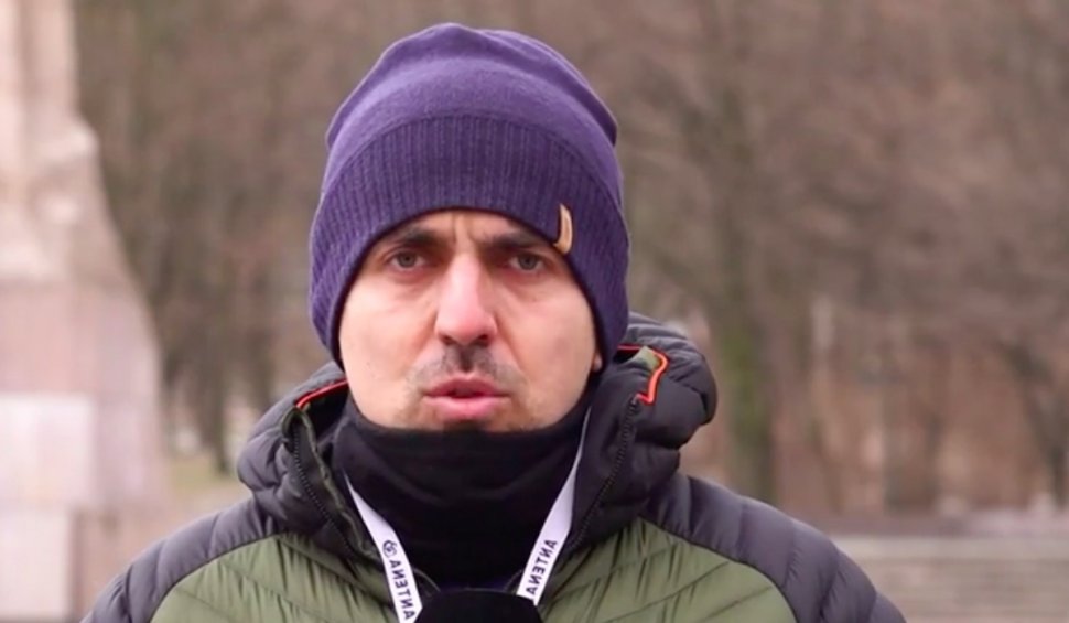 Trimisul special Antena 3 în Ucraina: "Mercenarii ruși pot umbla îmbrăcați în civil, cu arme ascunse, sau chiar deghizați în jurnaliști"