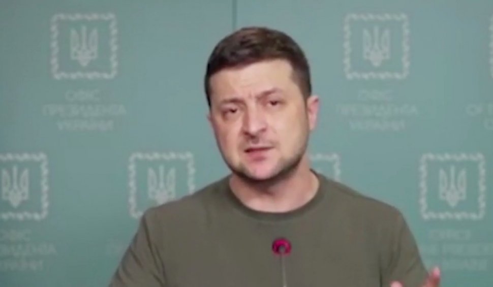 Volodimir Zelenski face apel la ruși pentru respectarea armistiţiului de la Mariupol şi Volnovaha, pentru ca civilii să poată părăsi zona