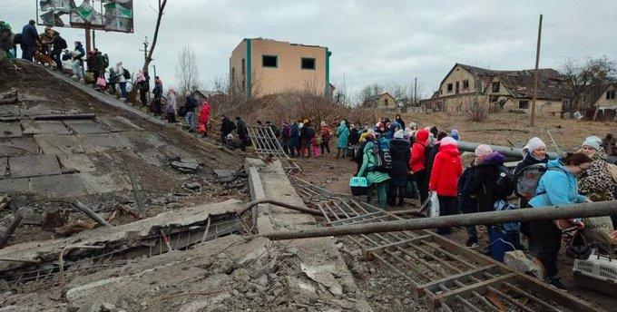 Presa ucraineană: trupele ruse au deschis focul asupra civililor care evacuau orașul Irpin 754735