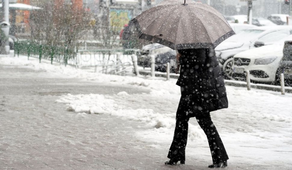 Prognoza meteo în Bucureşti. Vremea se strică, ninsori în următoarele 24 de ore