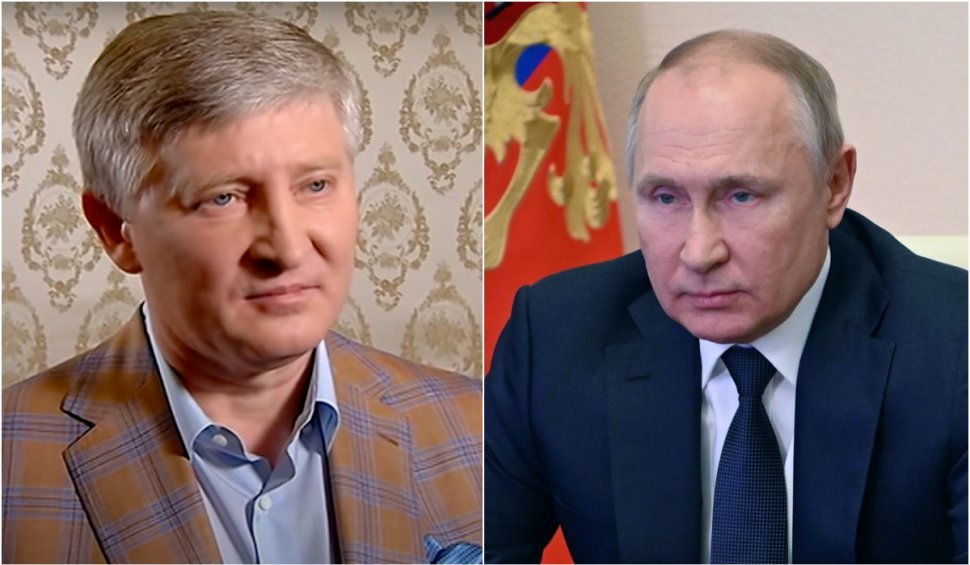 Rinat Akhmetov, patronul Sahtior Donetk, se întoarce împotriva lui Vladimir Putin: ”Este un criminal de război”