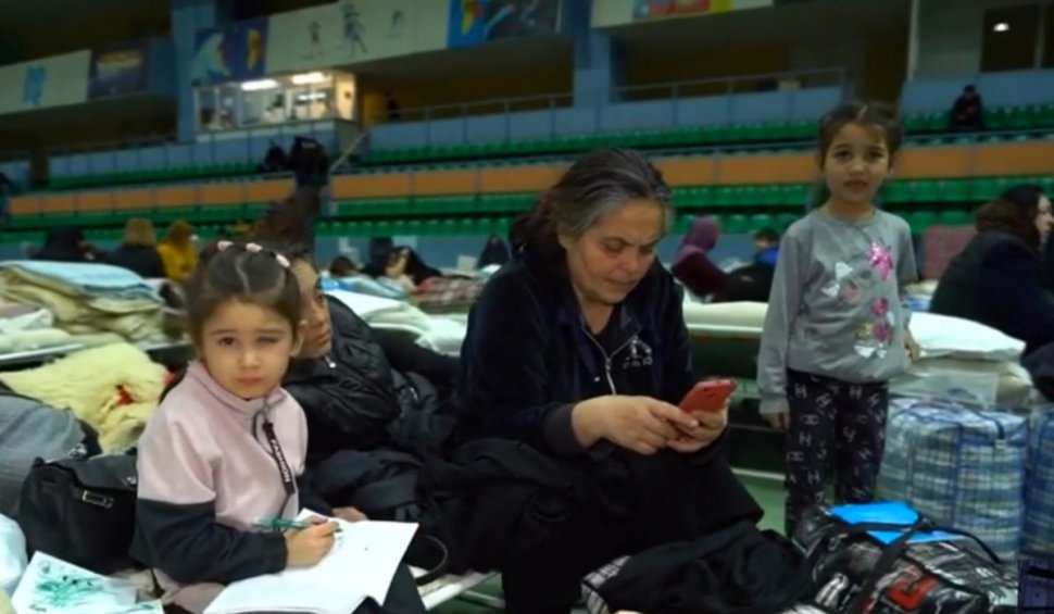 Sala Polivalentă din Chişinău, casă pentru sute de refugiaţi din Ucraina