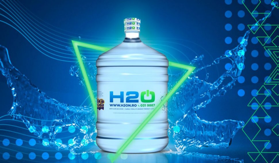 Compania romaneasca H2On ofera apa imbuteliata in bidoane de 19 litri gratuit refugiatilor din Ucraina