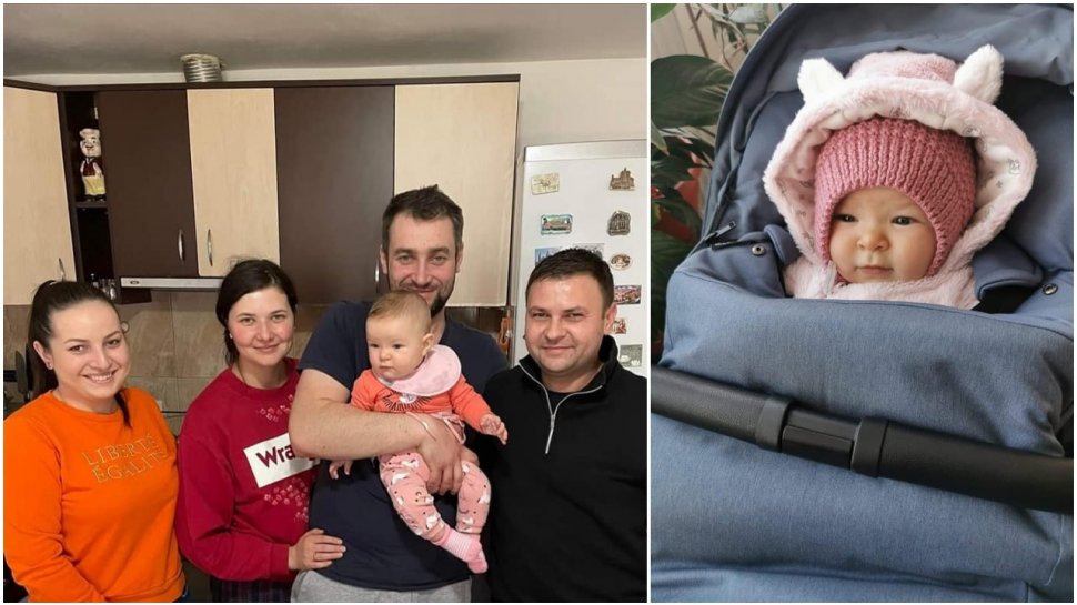 Povestea impresionantă a Sofiei, micuţa de 5 luni salvată din război! A ajuns în România după 24 de ore de călătorie şi 900 de kilometri parcurşi