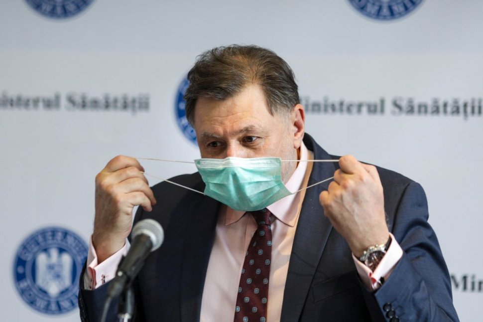 Stare de alertă ridicată din 9 martie. Ministrul Sănătăţii anunţă dacă mai este obligatorie masca de protecţie