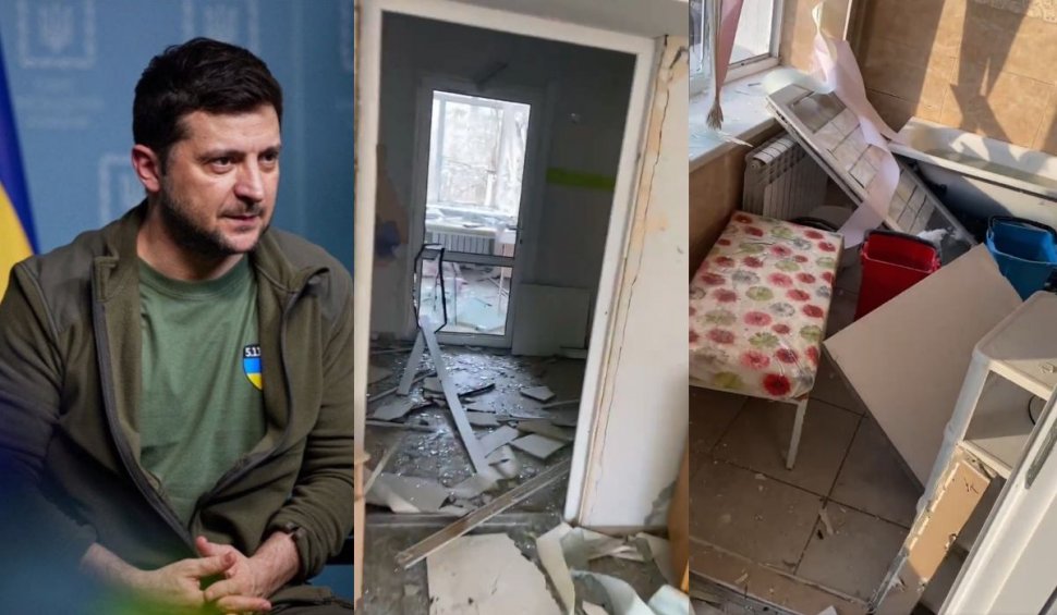 Mesajul lui Zelenski pentru întreaga lume după ce rușii au bombardat o maternitate din Mariupol: ”Pare că vă pierdeți umanitatea”