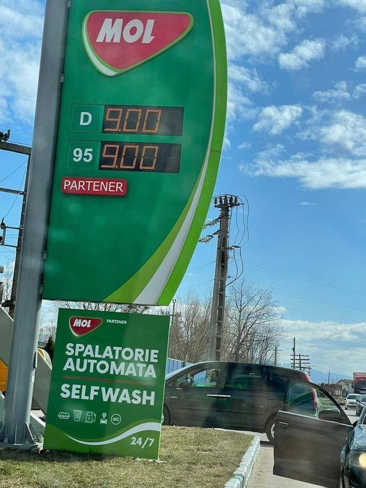 Prețul la benzină și motorină a explodat! Peste 11 lei pe litru, în Bihor | Șoferii stau la cozi uriașe 755365