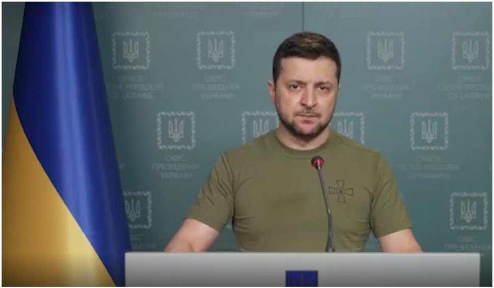 Volodimir Zelenski, un nou mesaj pentru armata rusă: "Vom lupta până ne vom recâştiga pământul"