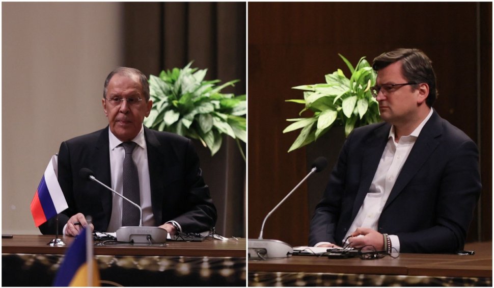 Mesajele ascunse de la întâlnirea dintre Lavrov şi Kuleba, descifrate de un expert în comunicare