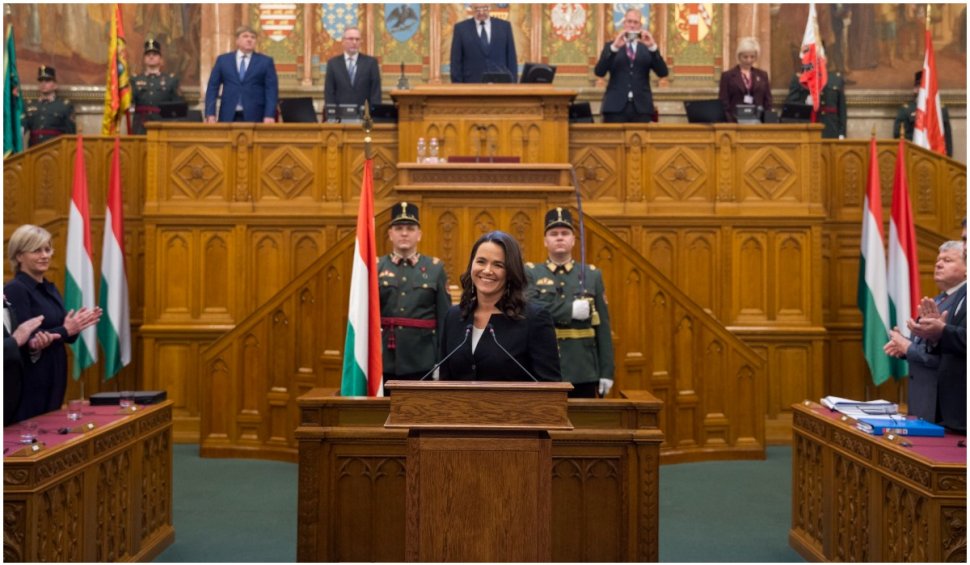Ungaria are prima femeie preşedinte din istorie
