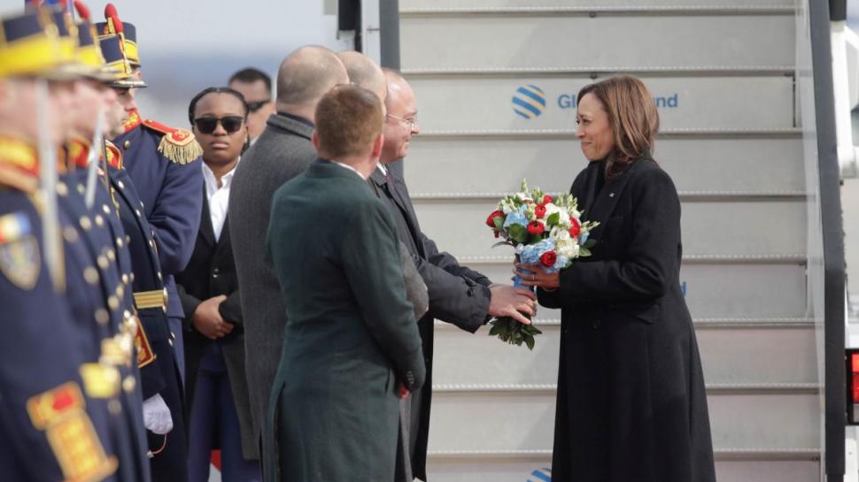 Vicepreședintele SUA, Kamala Harris, și președintele României, Klaus Iohannis, întâlnire istorică, la Palatul Cotroceni | Editie eveniment la Antena 3 755739