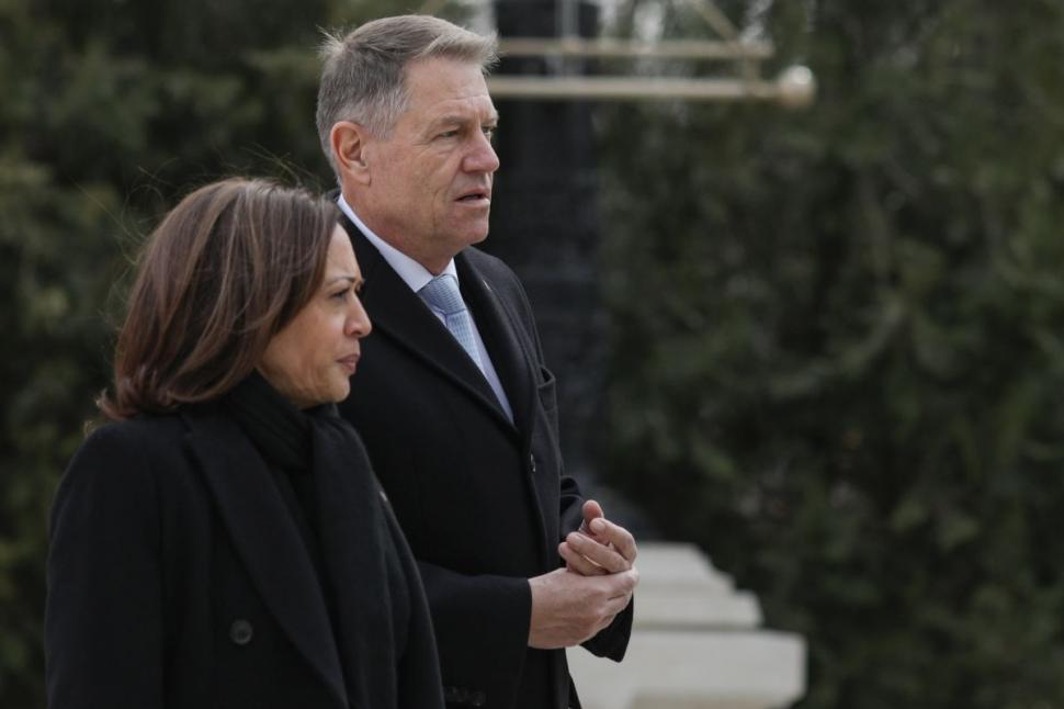 Vicepreședintele SUA, Kamala Harris, și președintele României, Klaus Iohannis, întâlnire istorică, la Palatul Cotroceni | Editie eveniment la Antena 3 755751