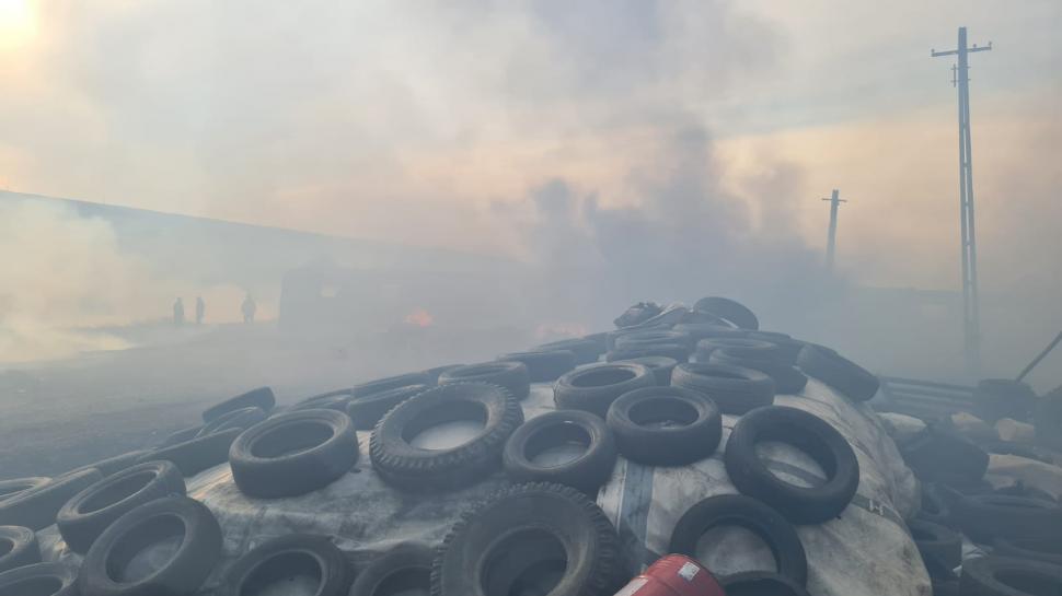 Incendiu puternic la un adăpost de animale din judeţul Botoşani 755898