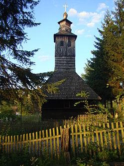 O biserică din lemn, construită în 1724, a ars într-un incendiu 756145