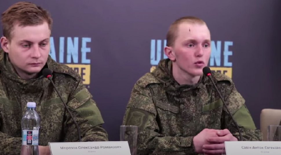 Soldat rus capturat de ucraineni: "Putin este un mincinos şi un criminal de război"