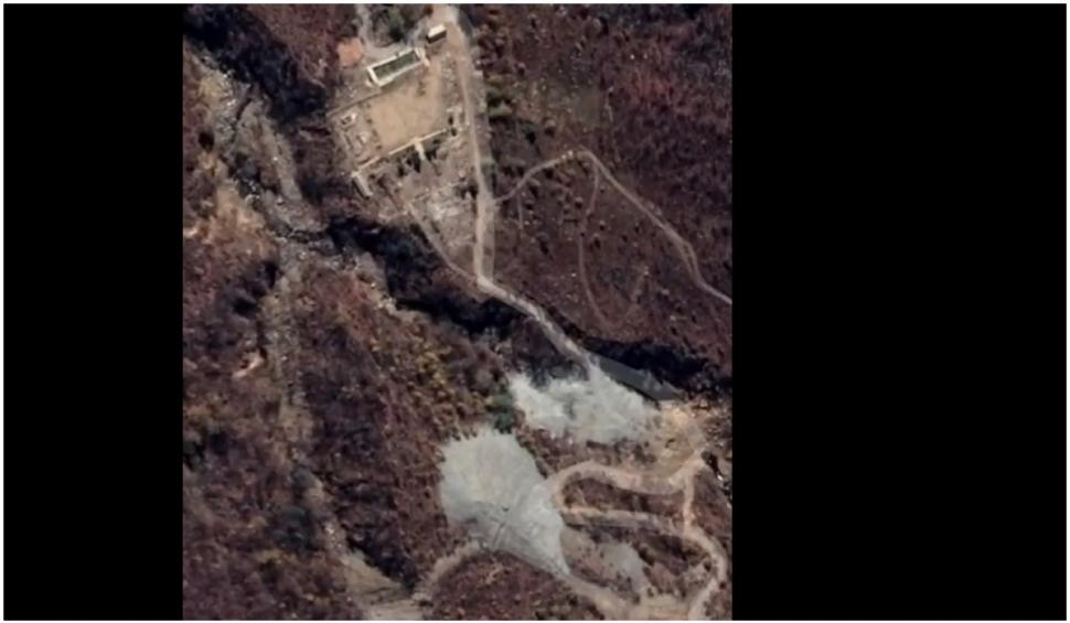 Coreea de Nord pare să-și restaureze situl de testare nuclear, acum în ruină