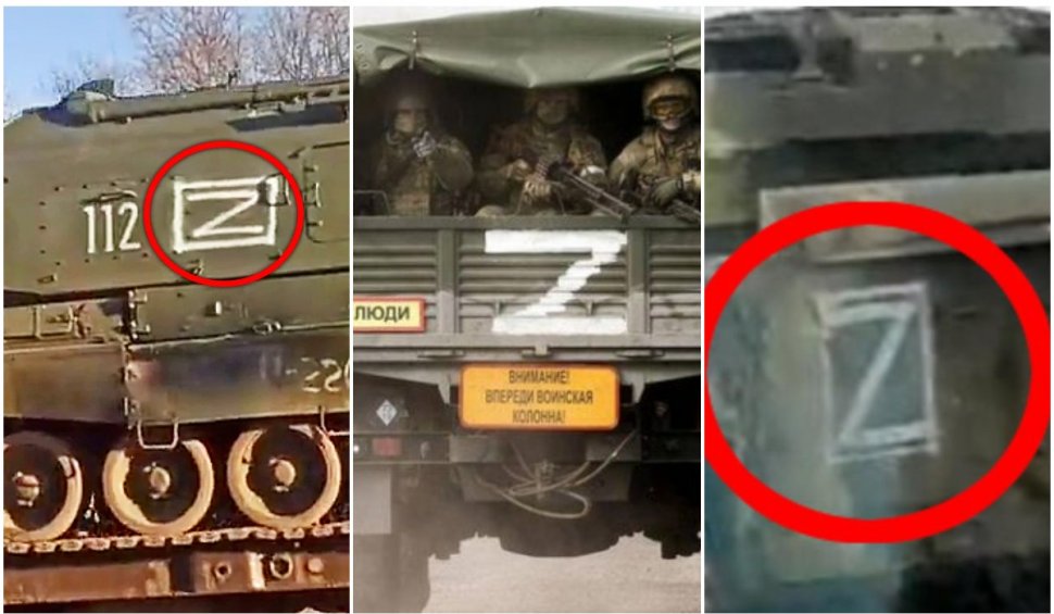 Însemnele morţii! Avem decriptarea simbolurilor folosite pe armament de către armata Rusiei