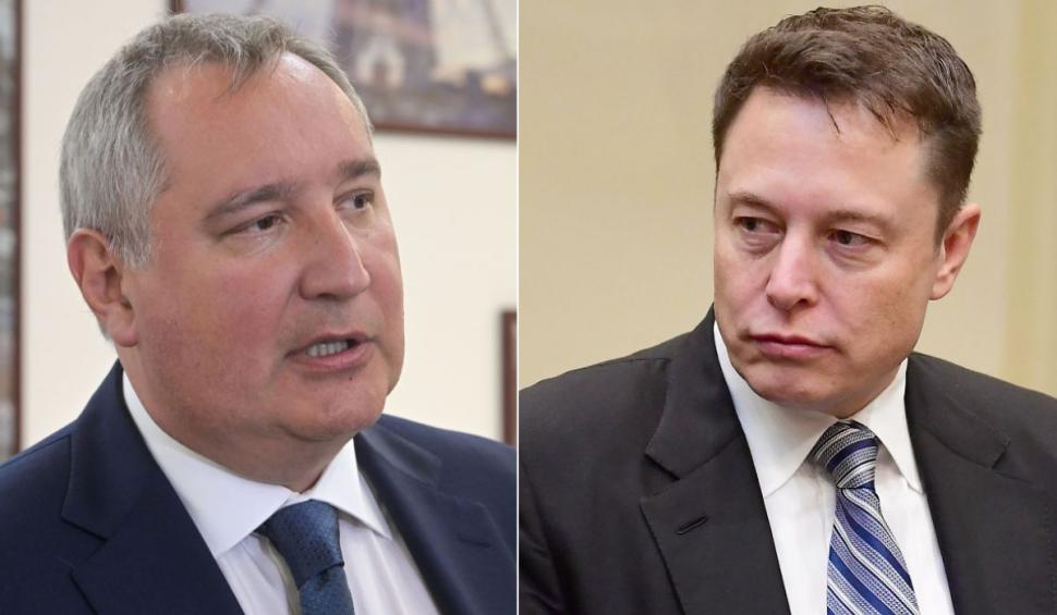 Dmitri Rogozin a răspuns la provocarea lui Elon Musk: ”Diavol mic, tu ești încă tânăr”