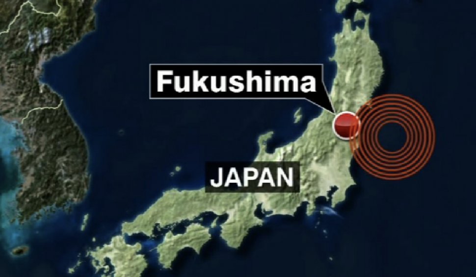 Cutremur puternic în zona reactorului de la Fukushima, Japonia. Autorităţile au emis alertă de tsunami