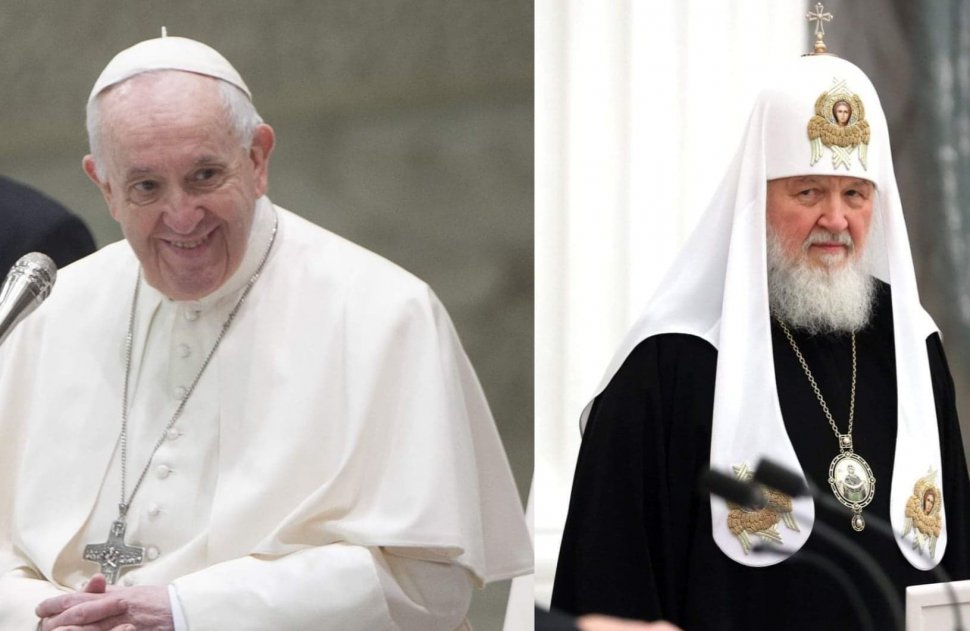 Patriarhul Kiril al Rusiei, discuție cu Papa Francisc despre conflictul din Ucraina