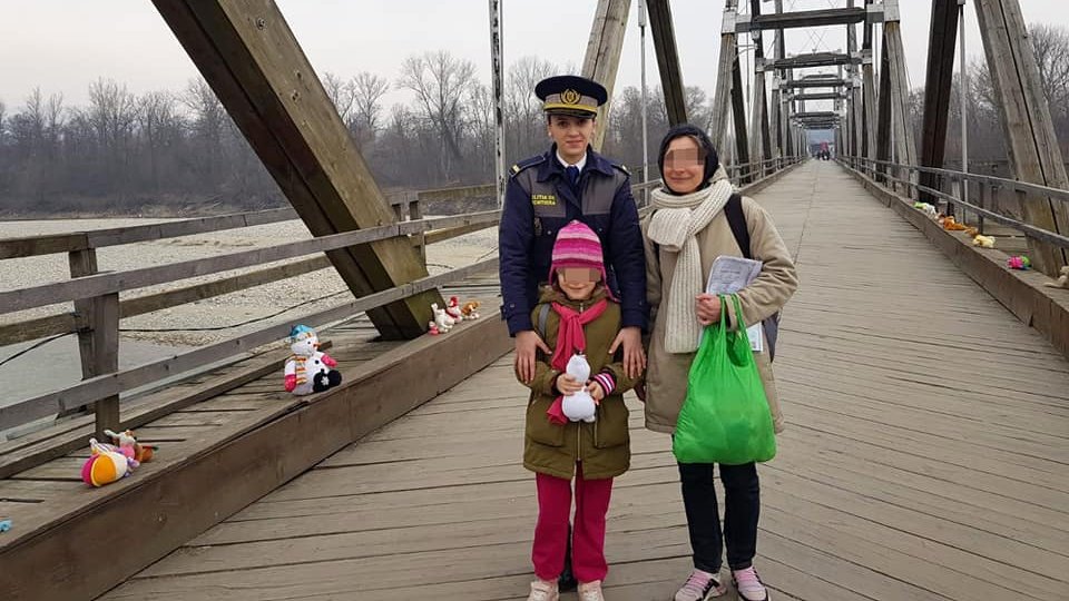 Podul jucăriilor dintre România și Ucraina, în Punctul de Trecere a Frontierei Sighetu Marmației
