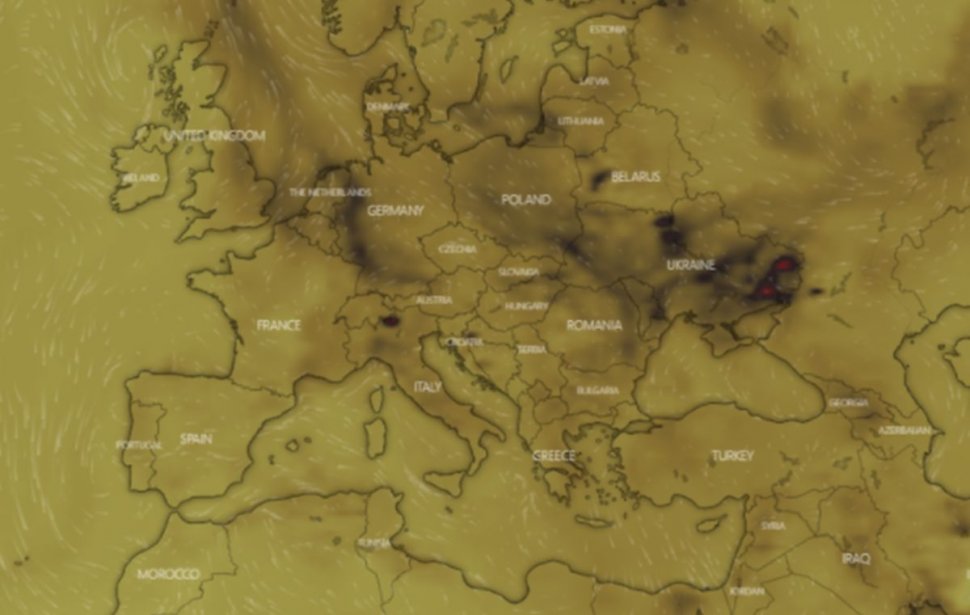 Războiul din Ucraina ar provoca poluarea aerului în România