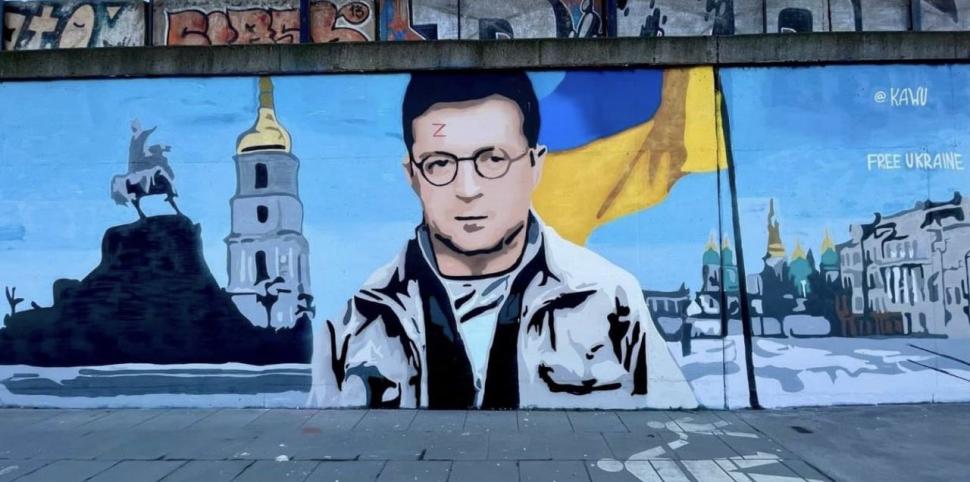 Artiștii stradali susțin Ucraina | Mesaje de pace ilustrate pe zidurile din întreaga lume 756780