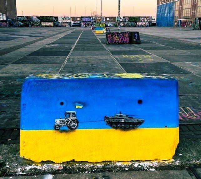 Artiștii stradali susțin Ucraina | Mesaje de pace ilustrate pe zidurile din întreaga lume 756783