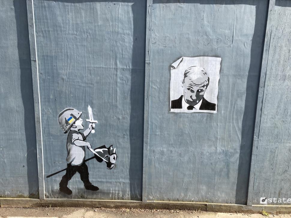 Artiștii stradali susțin Ucraina | Mesaje de pace ilustrate pe zidurile din întreaga lume 756785