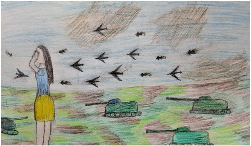 Victimele nevinovate ale agresiunii ruse | Copiii războiului și desenele lor