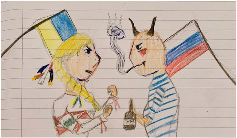 Victimele nevinovate ale agresiunii ruse | Copiii războiului și desenele lor 756255