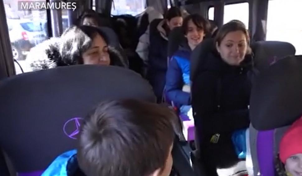 Primii paşi spre normalitate pentru 20 de copii ucraineni care merg la şcoala gimnazială din Valea Vişeului: "Ne dorim foarte mult să fie pace" 756966