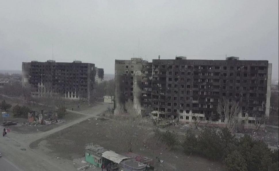 Mariupol: clădirile rămase în picioare sunt ruine înnegrite și pustii | Atac feroce al rușilor la Mykolaiv 756998