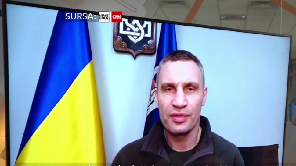 Vitali Klitschko, primarul Kievului: "Soldaţi ruşi, plecaţi din ţara noastră! Este un coşmar!”