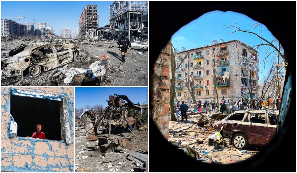 Război în Ucraina | Oraşe întregi sunt devastate de bombardamente. Rusia loveşte fără încetare