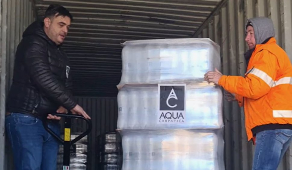 Un prim camion cu ajutor umanitar a plecat către Odesa, la inițiativa AQUA Carpatica