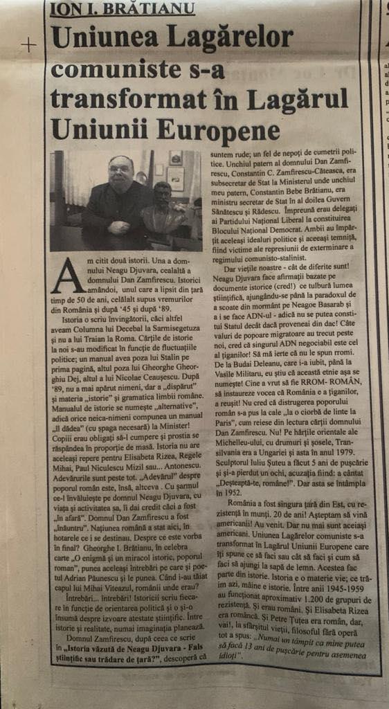 Anchetă internă la Teatrul Național București după ce spectatorii au primit un ziar naționalist | Ministrul Culturii: ”Nimeni din conducere nu a fost informat” 758355