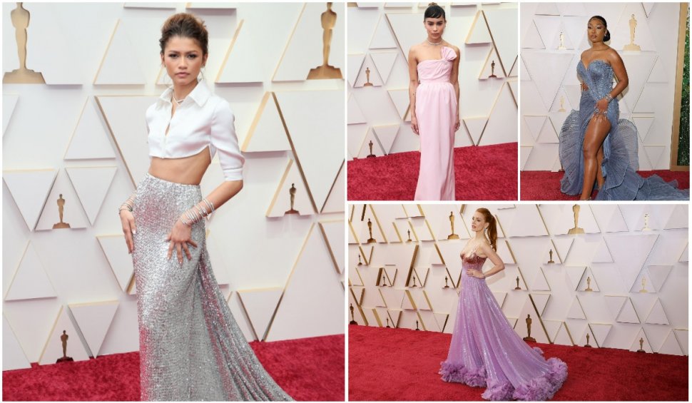 Suffix unused Don't want Cele mai spectaculoase ținute pe covorul roșu la Oscar 2022 | Ce au purtat  vedetele