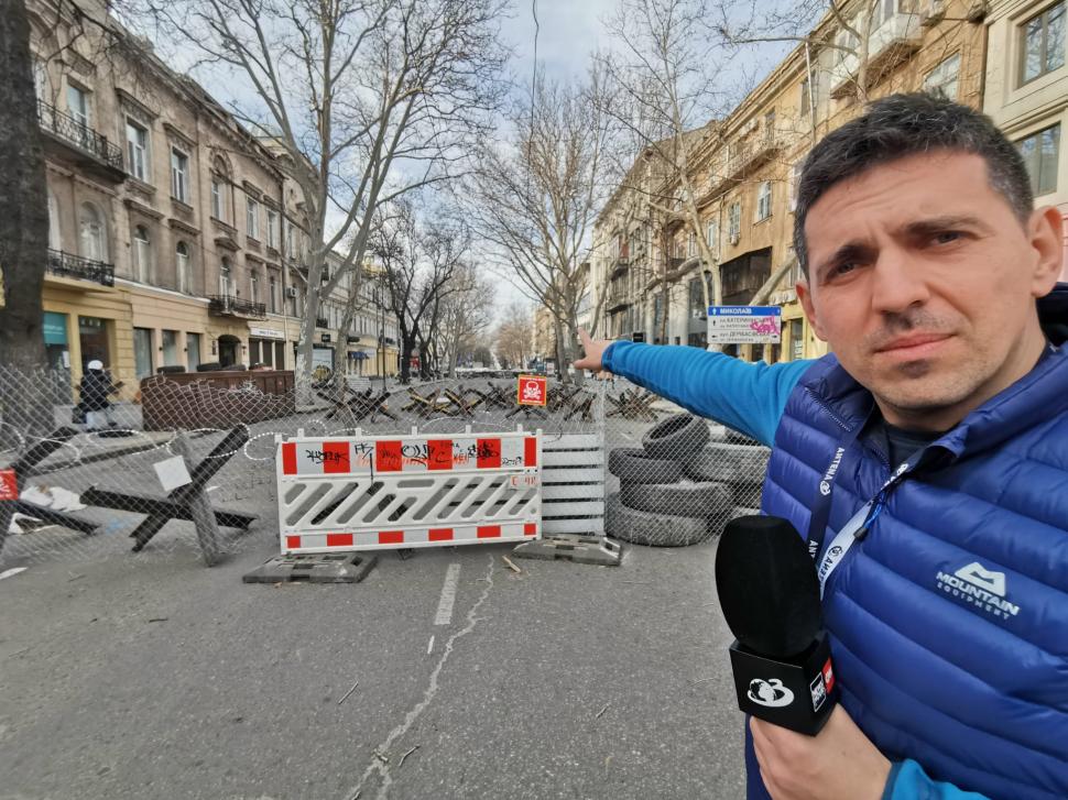 Cristi Popovici, trimisul special Antena 3 în Ucraina: "Odesa arată ca o fortăreață. Oamenii se tem că vor fi atacaţi cu rachete"  758762