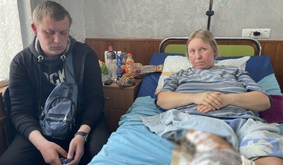 ”Doctorii nu vor să îmi spună câte gloanțe erau în mine” | Povestea femeii împușcate de ruși în timp ce a plecat să-și viziteze mama