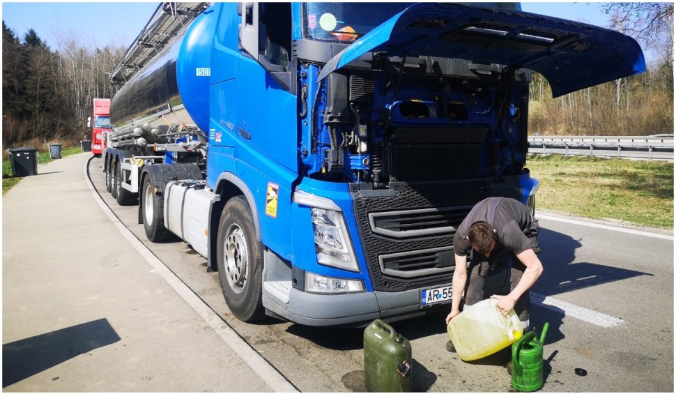 Gestul impresionant al unui ucrainean pentru un șofer român de TIR: ”Am reușit să spălăm imaginea României”