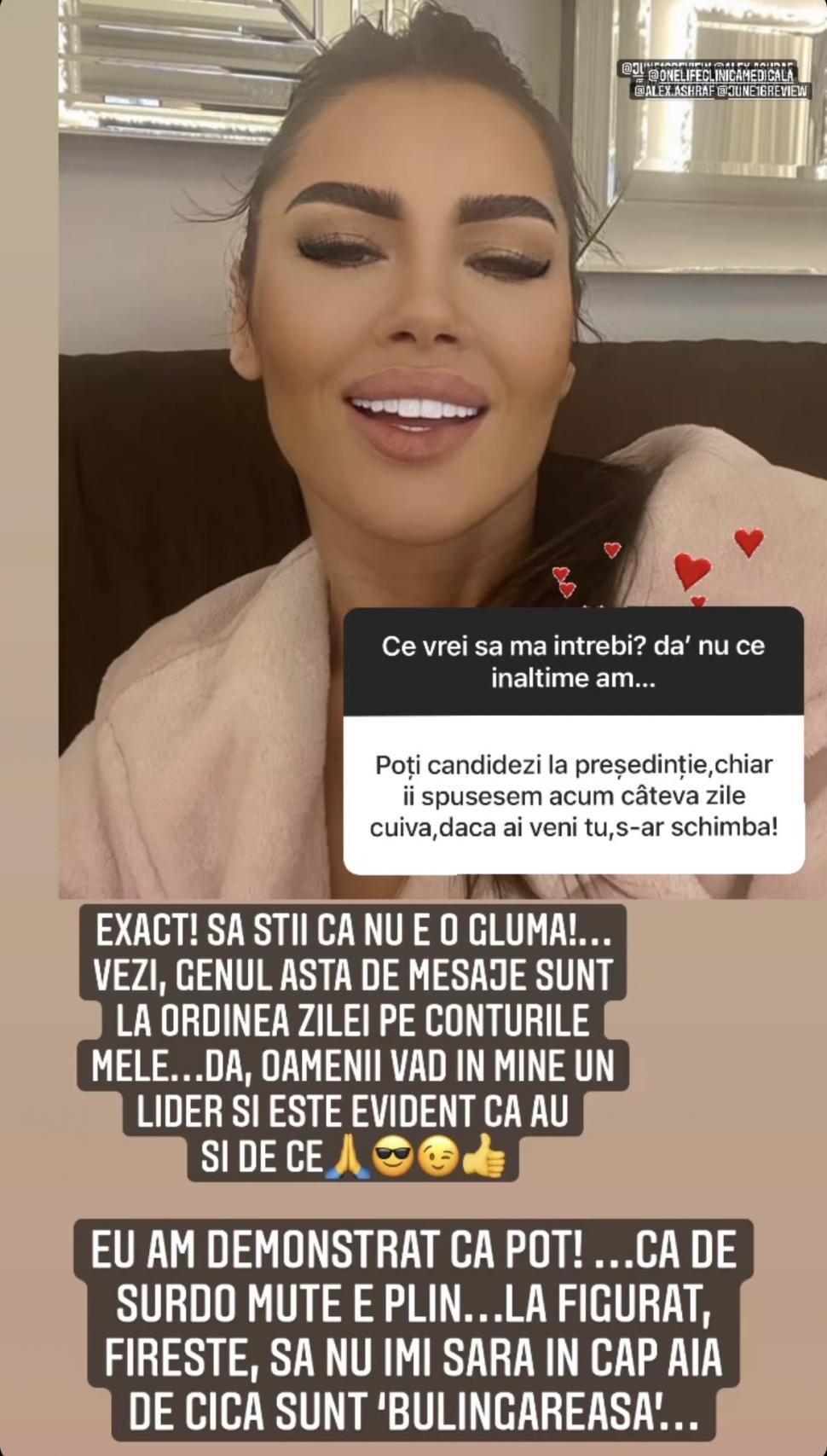 Oana Zăvoranu, hotărâtă să candideze la alegerile prezidențiale din 2024: ”Sunt pregătită să conduc cu cap ţara asta” 758929