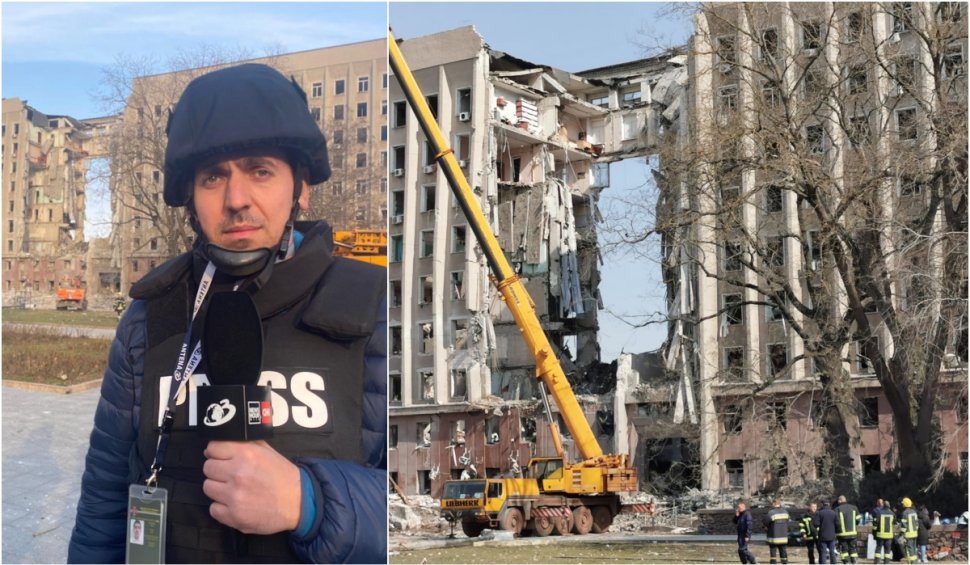 Imaginile dezastrului din Nicolaev |12 morți și 33 de răniți după ce proiectilele rusești au lovit o clădire administrativă