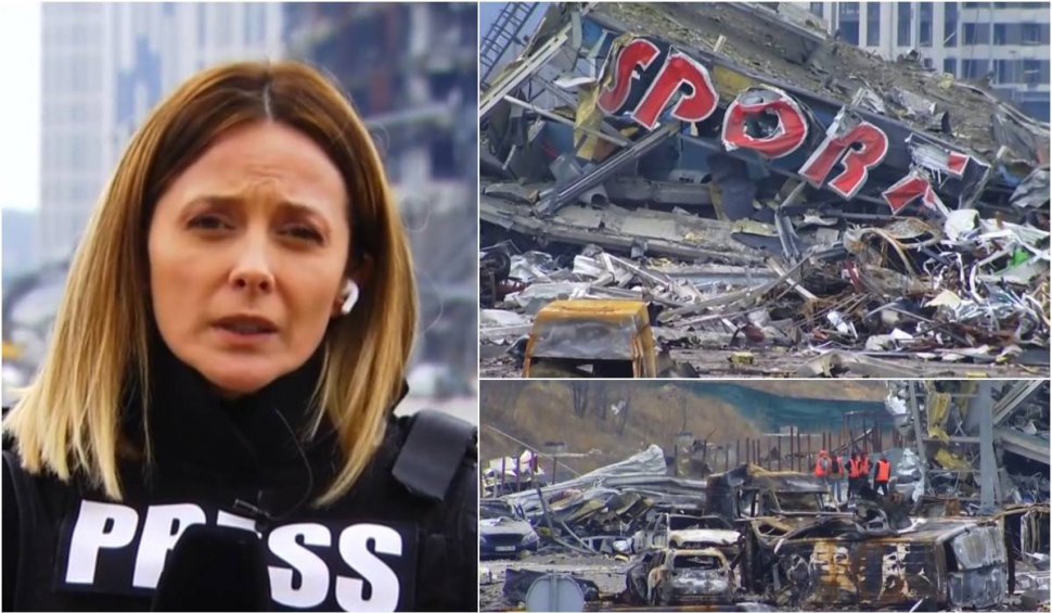 Imaginile groazei din Kiev. Cum arată capitala Ucrainei după bombardamentele rușilor  | Antena 3 transmite de la fața locului