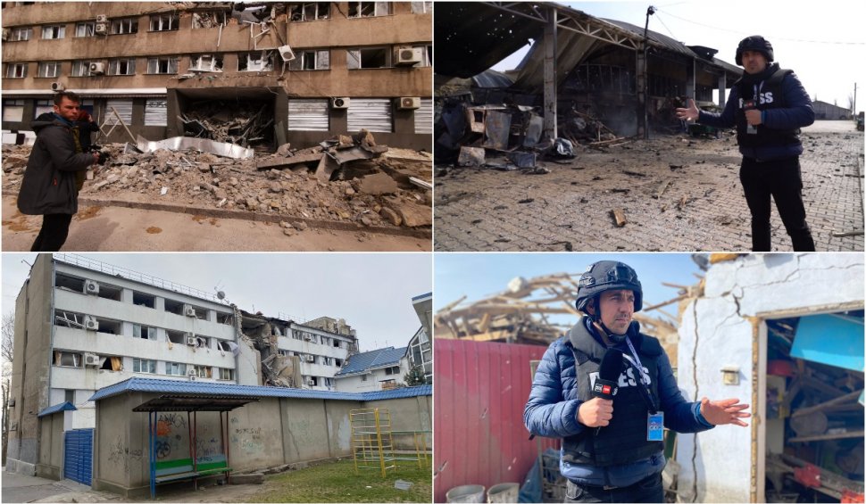 Cristi Popovici, trimisul special Antena 3 în Ucraina: "În Nicolaev situaţia este tensionată. Zeci de civili sunt daţi dispăruţi sub dărâmături"