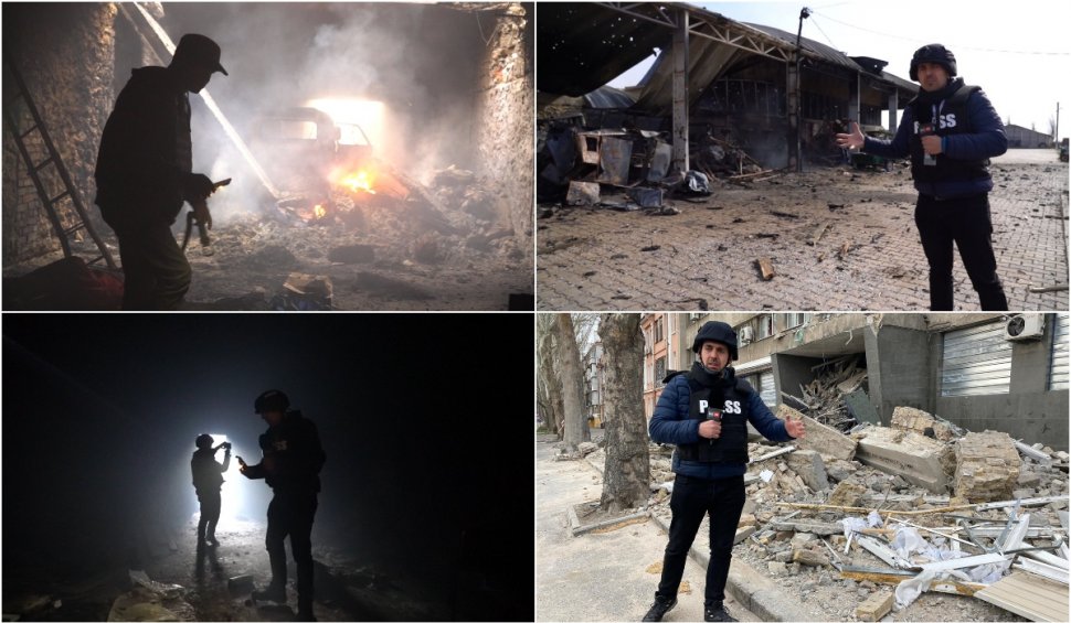 Cristi Popovici, trimisul special Antena 3 în Ucraina, martorul unui bombardament rusesc lângă Nicolaev: "Sunt distrugeri peste tot. Bilanţul victimelor creşte în fiecare zi" 